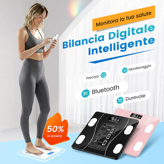 🏅🔥 Ultimo giorno di vendita 50% di sconto 🔥 Peso e grasso corporeo Scala digitale intelligente 🏃 ‍