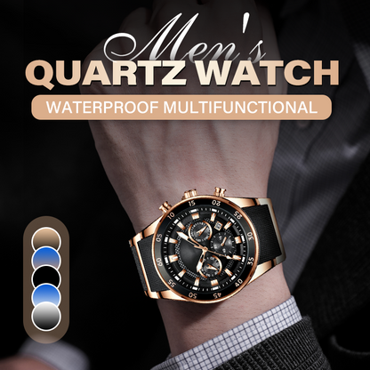 ⏰⏳SCONTO DEL 50% PER UN PERIODO LIMITATO!⏳Offerta a Tempo Limitato⌛Orologio al Quarzo Multifunzionale Impermeabile per Uomo