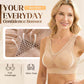 【✨1+1 Free - 2 Pcs⏰🔥SCONTO DEL 50% PER UN PERIODO LIMITATO!】Pure Cotton Buttonless Comfy Lifting Bra