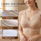 【✨1+1 Free - 2 Pcs⏰🔥SCONTO DEL 50% PER UN PERIODO LIMITATO!】Pure Cotton Buttonless Comfy Lifting Bra