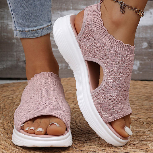 ⏰🔥SCONTO DEL 50% PER UN PERIODO LIMITATO!🔥OLTRE 50K+ VENDUTE! Sandali in rete traspirante 👡