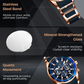 ⏰⏳SCONTO DEL 50% PER UN PERIODO LIMITATO!⏳Offerta a Tempo Limitato⌛Orologio al Quarzo Multifunzionale Impermeabile per Uomo