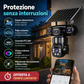 📢📢 50% OFF !!! ⏰ Telecamera di sicurezza Wi-Fi esterna 6K 9MP | Zoom 10x, 3 obiettivi, PTZ 360° | IP66 impermeabile, Visione notturna a colori, Audio bidirezionale, Motion Tracking