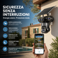 📢📢 50% OFF !!! ⏰ Telecamera di sicurezza Wi-Fi esterna 6K 9MP | Zoom 10x, 3 obiettivi, PTZ 360° | IP66 impermeabile, Visione notturna a colori, Audio bidirezionale, Motion Tracking
