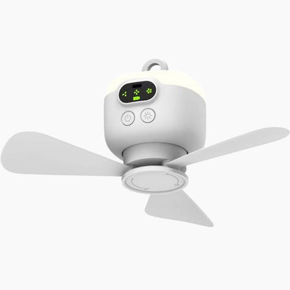 ⏰ Offerta temporanea: 50% DI SCONTO su un ventilatore da soffitto ricaricabile con illuminazione a LED! 🌬️✨