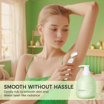 🧴 SCONTO DEL 63%! 🪒 Set delicato e delicato – Crema depilatoria + rasoio – Indolore, per pelli sensibili, senza macchie scure né peli residui 🌸