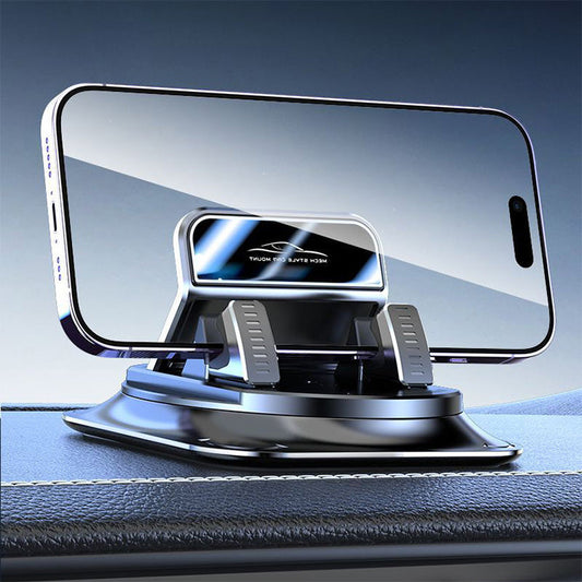 🔄🚗 Supporto per cellulare da auto | Regolabile a 360° · Bloccaggio con una sola mano in 0,1 s · Antiscivolo e non danneggia il cruscotto · Impermeabile e resistente alle macchie
