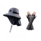 🧢☀️SCONTO DEL 50% PER UN PERIODO LIMITATO!🔥OLTRE 50K+ VENDUTE!🧢☀️ Cappello a tesa larga con protezione UPF 50+ e paracollo 🛡️🌿