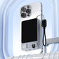 Caricabatterie portatile wireless magnetico 3 in 1 con supporto integrato