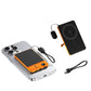 Caricabatterie portatile wireless magnetico 3 in 1 con supporto integrato