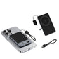 Caricabatterie portatile wireless magnetico 3 in 1 con supporto integrato