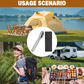 Set di posate portatile 4 in 1 in acciaio inox