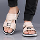 Pantofole Casual In Pelle Da Uomo