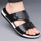 Pantofole Casual In Pelle Da Uomo
