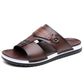 Pantofole Casual In Pelle Da Uomo