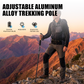 ⏰🔥SCONTO DEL 50% PER UN PERIODO LIMITATO!🔥OLTRE 50K+ VENDUTE!Bastone da trekking regolabile in lega di alluminio