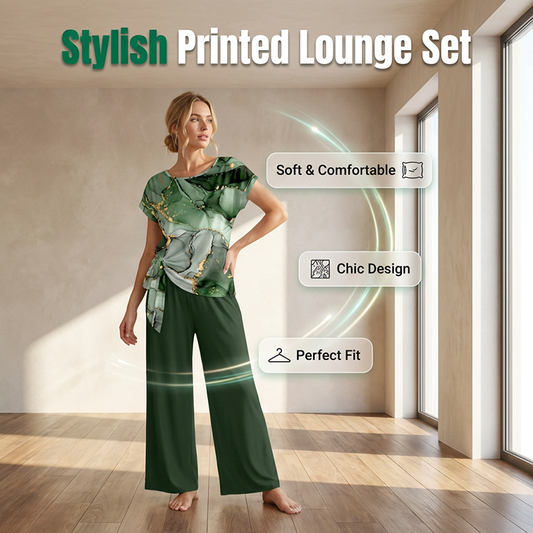 🔥50% DI SCONTO Set da salotto 🌿 Stampa “Comfort & Lusso”