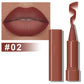 ✨ACQUISTA 1 E RICEVI 1 GRATIS✨ Rossetto opaco a doppia punta – Colore a lunga durata e a prova di sbavature