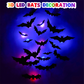 Pipistrelli Luminosi 3D per Halloween